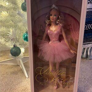 Rare Ballet Wishes Barbie Doll Barbie Collector Series 2012 Mattel X8276 NRFB
